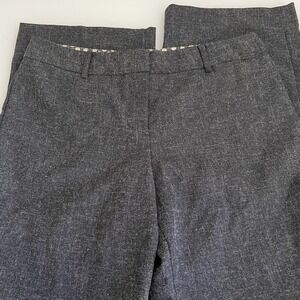 Isaac‎ Mizrahi Women's Dark Gray Wide Leg Dress Pants Size 6